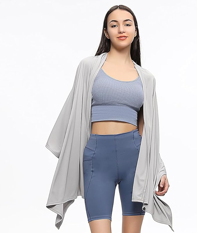Sun Shawl UV Sun Protection UPF 50+ Beach Travel Scarf Wrap Summer Swimsuit Cover Up Cooling Blanket