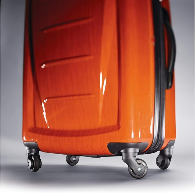 Samsonite Winfield 2 Hardside Expandable Luggage with Spinner Wheels, Orange, Carry-On 20-Inch