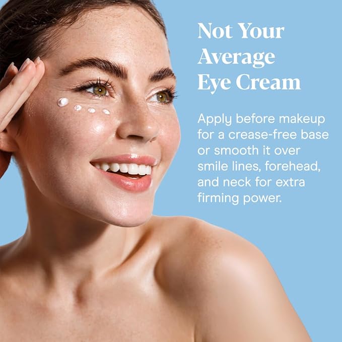 Baebody Snail Mucin Eye Cream (30 ml/1.06 fl oz) - Anti-Aging Korean Eye Cream for Dark Circles and Dry Skin - Snail Mucin Serum with Peptides and Hyaluronic Acid