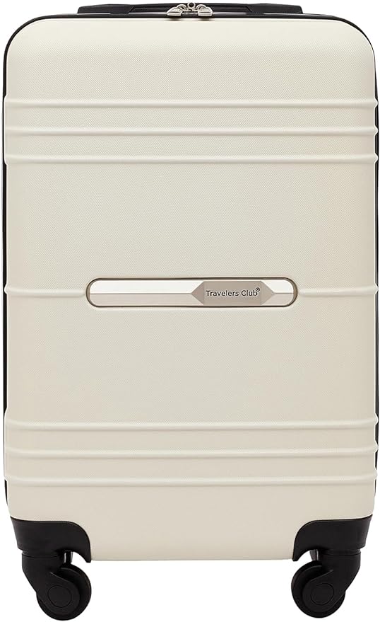 Travelers Club 22" Richmond Spinner Carry-On Luggage, Bone