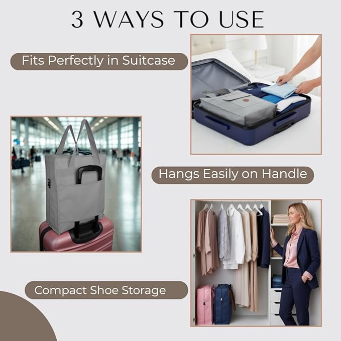 Shoe Bag for Travel, Portable Shoe Organizer, Storage Bag, Shoe Tote Bag for Women and Men