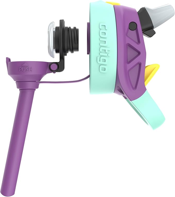 Contigo Kids Water Bottle with Redesigned AUTOSPOUT Straw, 14 oz