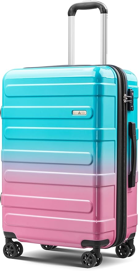 Tolino Carry on Luggage Checke Airline Approved,24 Inch Hardside Suitcase with Wheels TSA Lock, PC+ABS Lightweight Carry on Suitcases for Women and Men