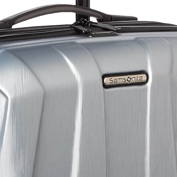 Samsonite Centric 2 Hardside Expandable Luggage with Spinner Wheels, Silver, Carry-On 20-Inch