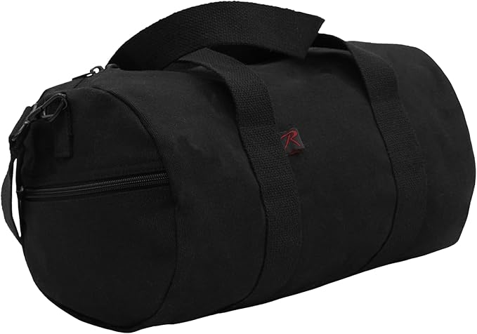 Rothco Heavy-Duty Canvas Shoulder Duffle Bag - Rugged Travel Gym Gear Equipment Bag