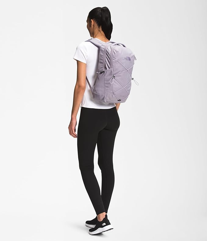 The North Face Women's Jester Everyday Laptop Backpack - Commuter Travel Bag, Laptop Sleeve, Water-Repellent, Minimal Grey Dark Heather/Minimal Grey-NPF, One Size