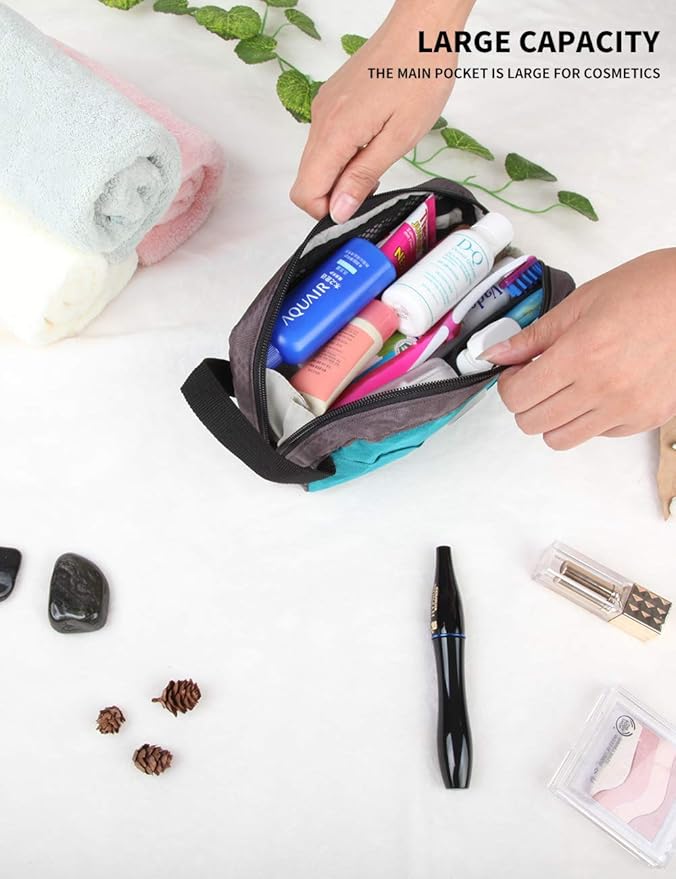 GOX Travel Toiletry Bag Dopp Kit Case for Men Multifunction Packing Organizer Pouch