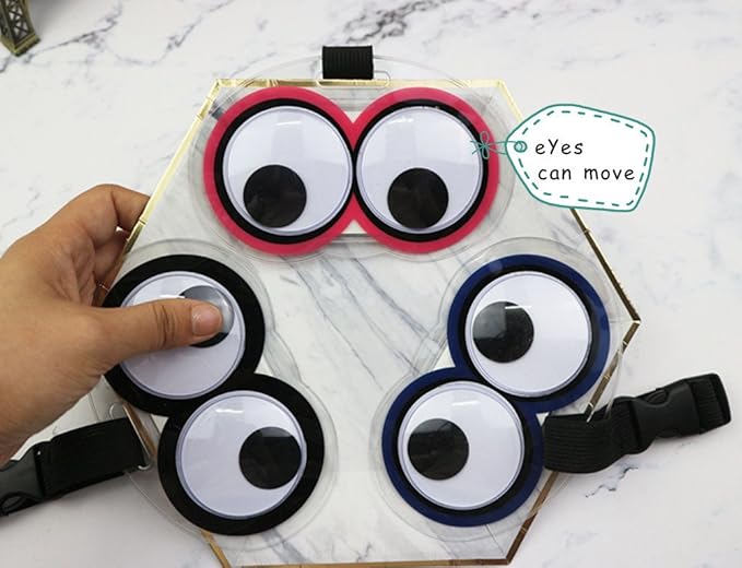 3pcs New Cute Eyes Luggage Tags Suitcase Luggage Tags Travel Accessories Baggage Name Tags