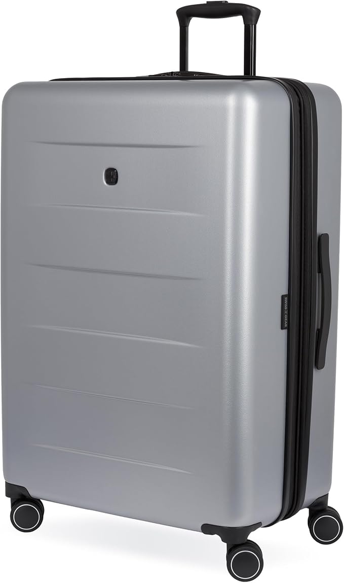 SwissGear 8020 Eclipse Collection Hardside Expandable Luggage – Ultimate Grey