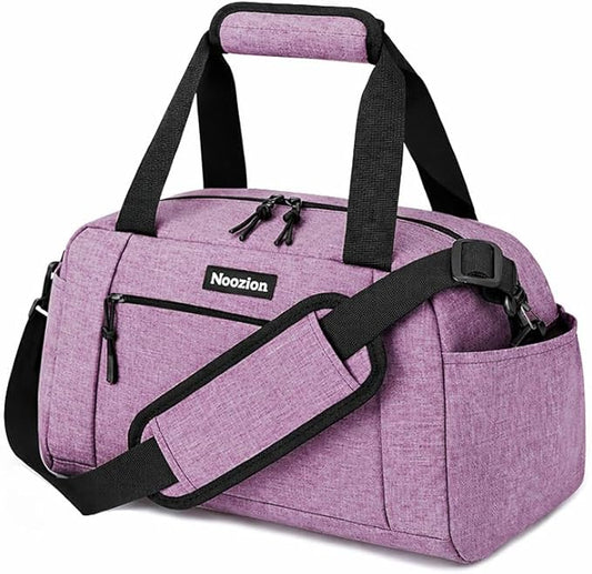 Noozion 14 inch Small Gym Bag for Women & Men, Lightweight Carry On Mini Duffle Bag with Multiple Pockets, Sports Bag for Travel and Workout.