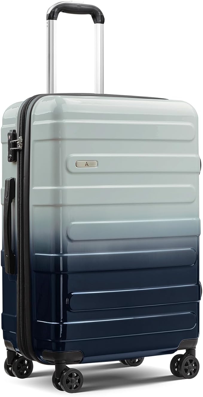 Carry on 20inch Luggage with Spinner Wheels, Lightweight PC+ABS Hard Shell Suitcases, Expandbale Storage & TSA Aprovel Lock