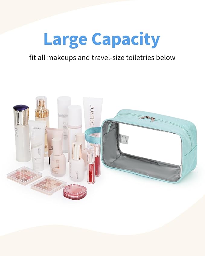 Narwey Travel Toiletry Bag for Women Traveling Dopp Kit Men Travel Bag for Toiletries Cosmetic Bag Makeup Bag Medicine Bag for Traveling
