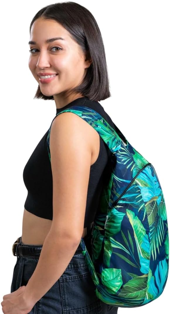 Nanobag Daypack - Ultralight 16L Foldable Travel & Hiking Backpack, Reusable, Packable, Collapsible Bag for Men & Women
