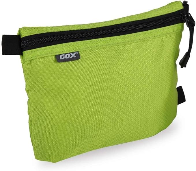 GOX Small Toiletry Bag for Men Bulk Cosmetic Bag Dopp Kit Carry On Zipper Pouch Organization Nylon Small Packing Sack Water Repellent