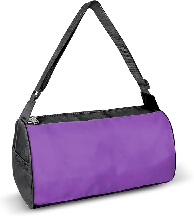 C&F BOGMOST Small Travel Duffel Bag Foldable Waterproof Gym Bag for Gym Beach Swim Bag Men Women Duffle Bags Lightweight Oxford Cloth Sports Bags -Purple
