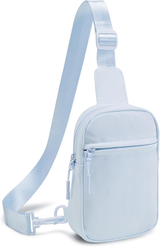 CHOLISS Small Sling Bag for Women and Men, Crossbody Bags Trendy Fanny Packs Chest Bag with Extended Strap