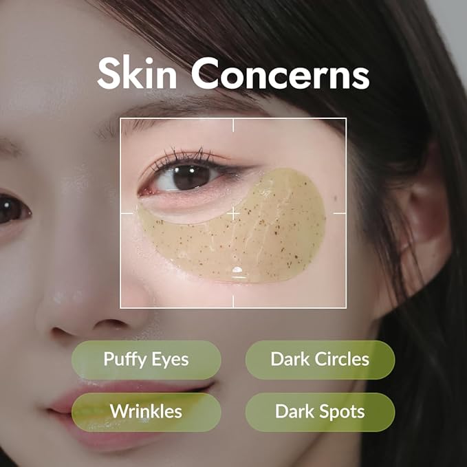 MIZON Phyto Plump Collagen Eye Gel Patch with Moringa, Triple Hyaluronic Acid, and Botanical Extracts for Brightening, Hydration, and Elasticity – 60pcs – Improves Vitality and Glow