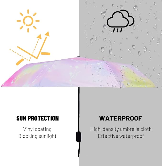SY COMPACT Travel Umbrella Windproof Automatic Umbrellas Small Compact UV Sun Protection Factory Outlet Umbrella