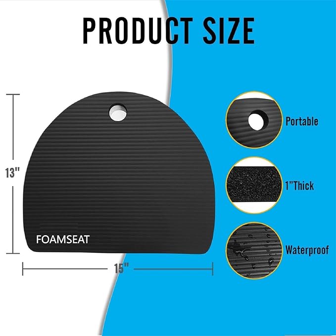 Stadium Seat Cushion, Bleacher Cushion, Portable and Waterproof Stadium Cushion, Perfect for Outdoor Events Use