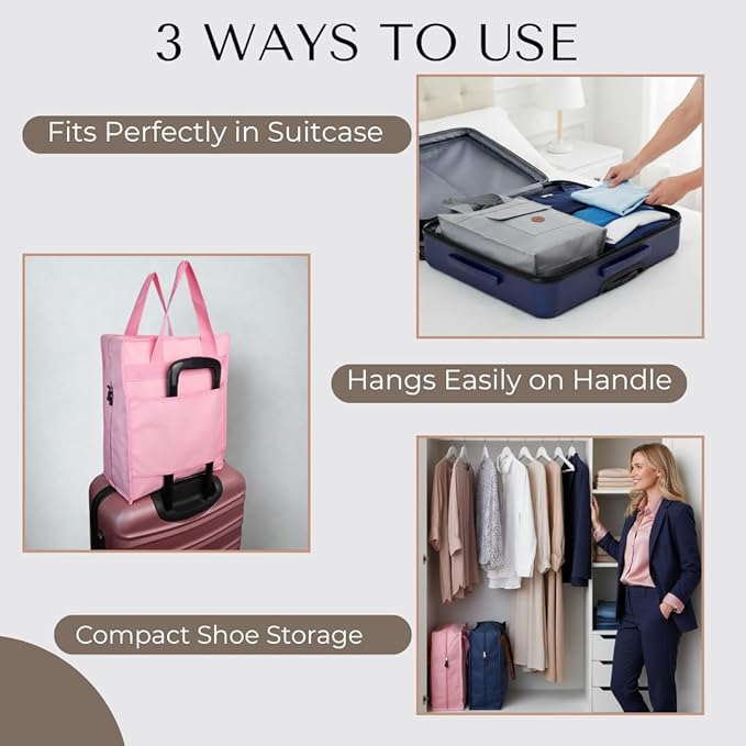 Shoe Bag for Travel, Portable Shoe Organizer, Storage Bag, Shoe Tote Bag for Women and Men