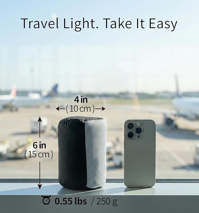 Litume Travel Blanket Lightweight and Breathable, 67 x 48 in Soft Airplane Flight Blanket for Travelers, Foldable Camping Sheet with Stuff Sack for Train, Camp, backpacking, office, home (Velvet E650)