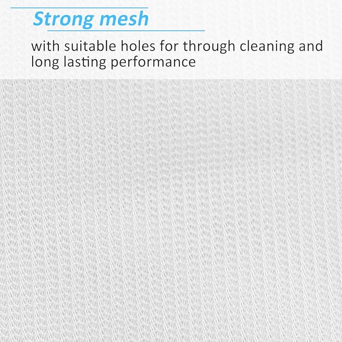 GOGOODA Mesh Laundry Bags for Delicates Durable Protective Wash Bags Travel Storage Bags for Intimates Lingerie, 2PCS（2XL）