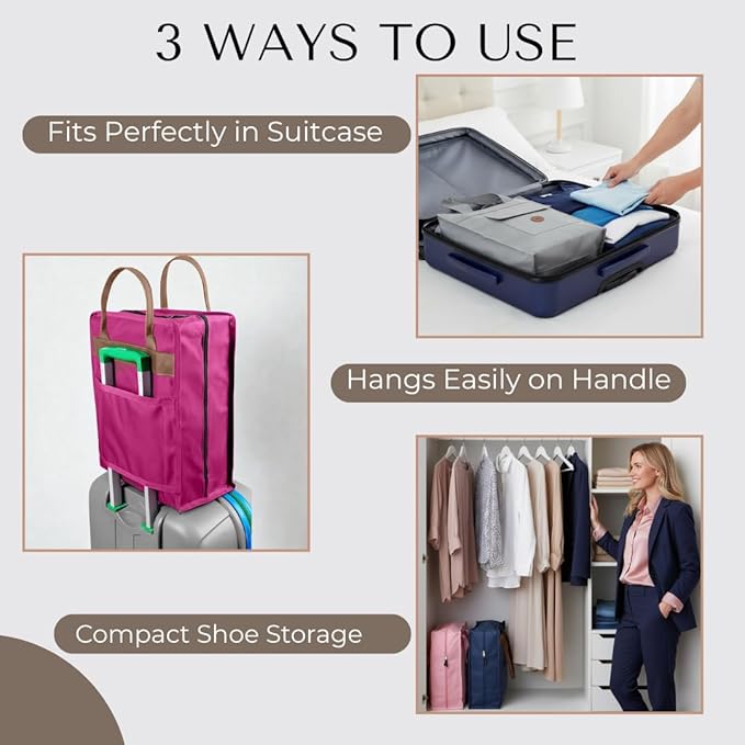 Shoe Bag for Travel, Portable Shoe Organizer, Storage Bag, Shoe Tote Bag for Women and Men