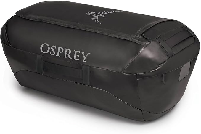 Osprey Transporter 40L Travel Duffel Bag, Black