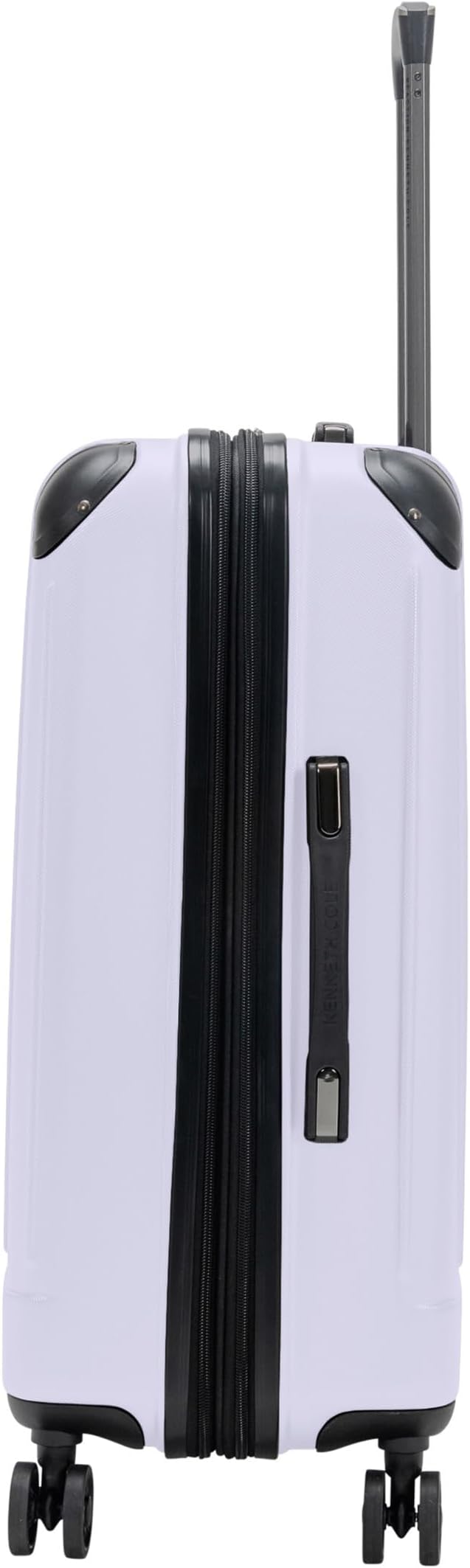 Flying Axis Collection Lightweight Hardside Expandable 8-Wheel Spinner Luggage, Lavender, 24-Inch Checked