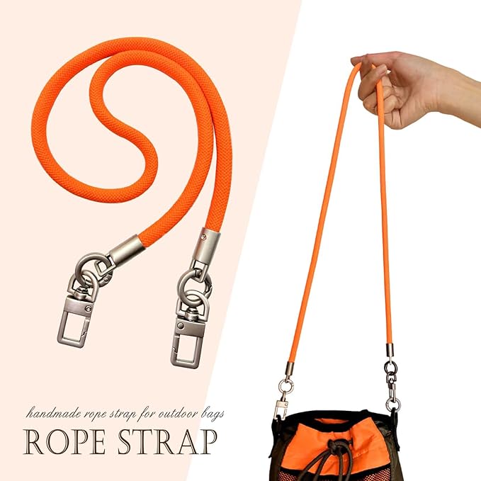 4-Pack Paracord Bag Handles – DIY Replacement Straps for Shoulder Bags, Crossbody Bags & Handbags