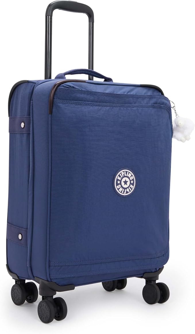 Kipling Women's Spontaneous Small Softside Spinner Wheel Luggage, Integrated TSA Accepted Lock