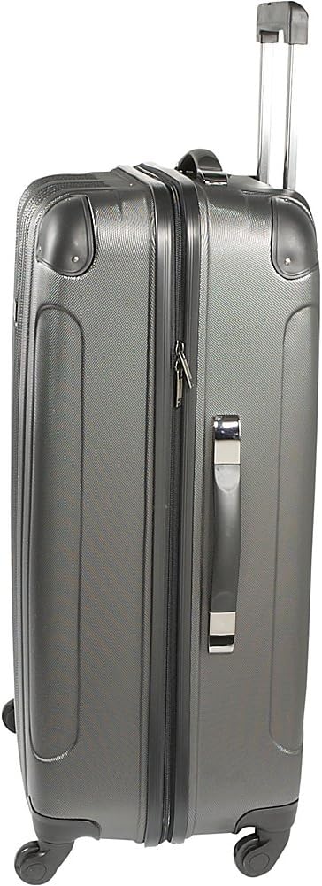 Kenneth Cole REACTION Out of Bounds Lightweight Hardshell 4-Wheel Spinner Luggage, Rose Gold, 28-Inch Checked