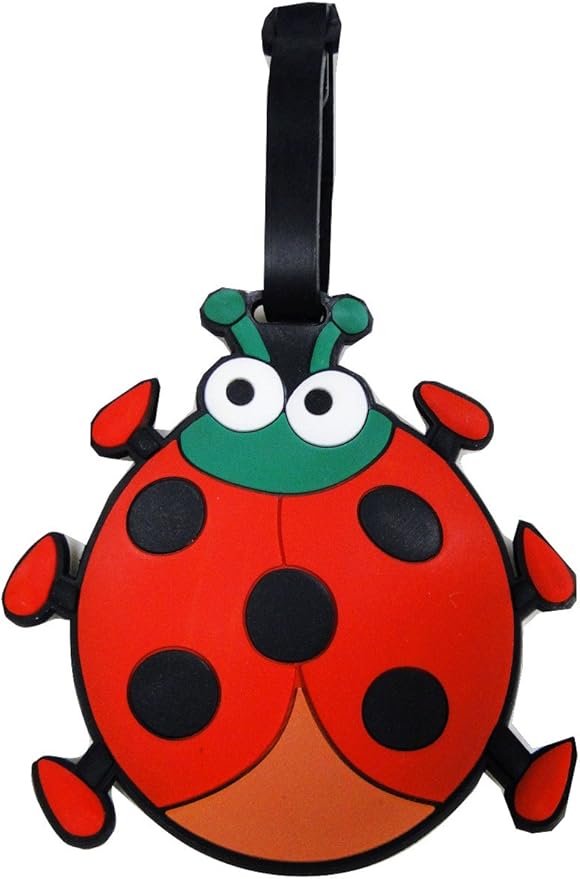 Tapp C. Travel Luggage Name Tag - Ladybug