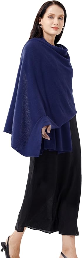 Soft Cashmere Blend Wrap Chic Scarf Stole for Women Wayfarer Travel Extra Large 87"x28"