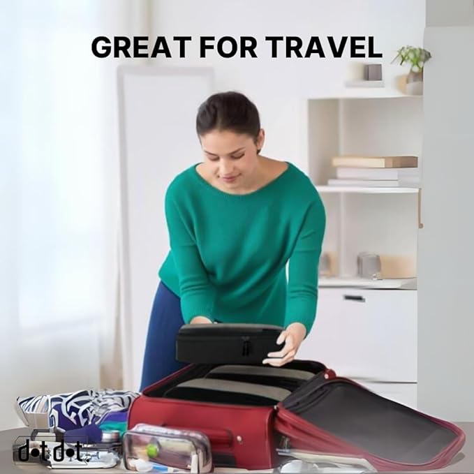 Medium Packing Cubes for Travel - 5pc Packing Cubes for Suitcases - Lightweight Luggage Organizer Bags (Non-Compression)