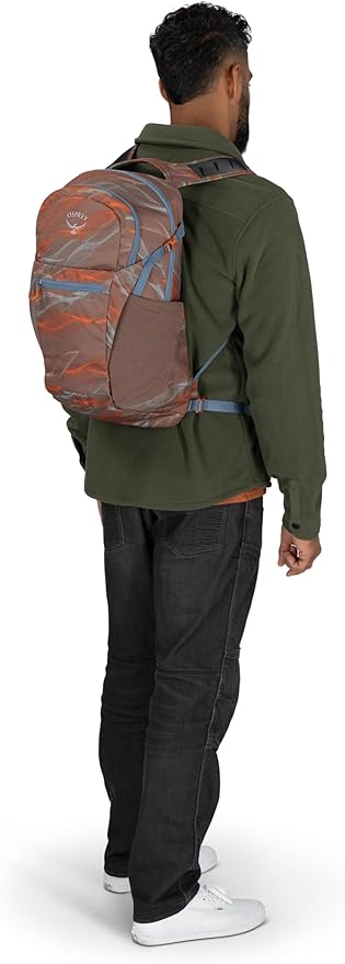 Osprey Daylite Plus Commuter Backpack – Lightweight, Everyday Pack with Laptop Sleeve and Water Bottle Pockets – Ideal for Work, School, and Travel with Versatile Storage Options, Night Shift Blue