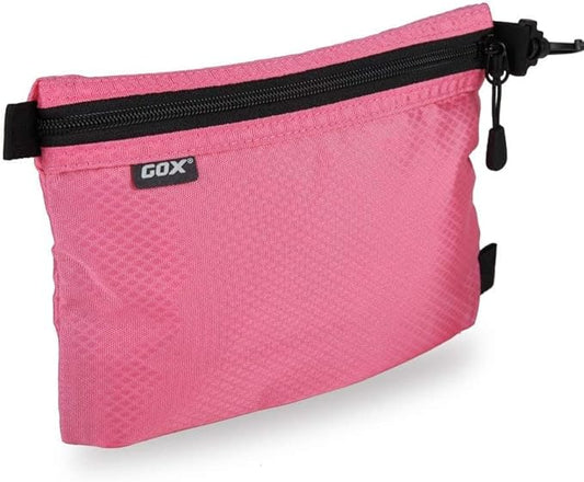 GOX Small Toiletry Bag for Men Bulk Cosmetic Bag Dopp Kit Carry On Zipper Pouch Organization Nylon Small Packing Sack Water Repellent