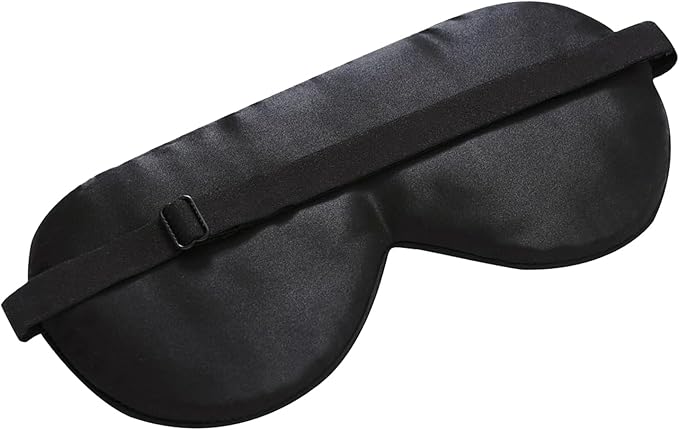 Alaska Bear Natural Silk Sleep Mask, Blindfold, Super Smooth Eye Mask (Blossom Almond)
