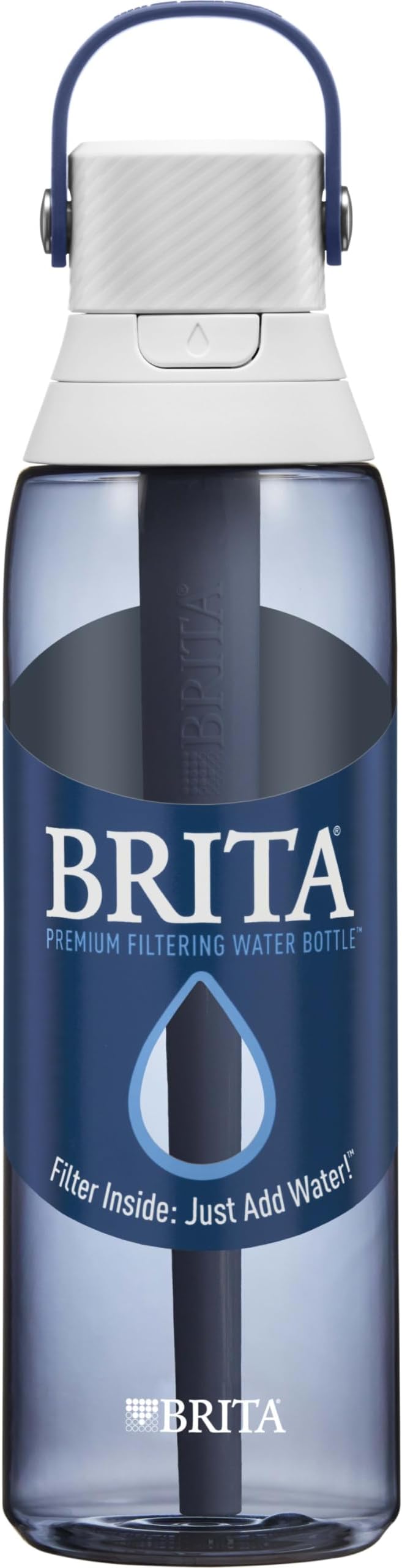 Brita 36386 Premium Water Filter Bottles, 26oz, Night Sky