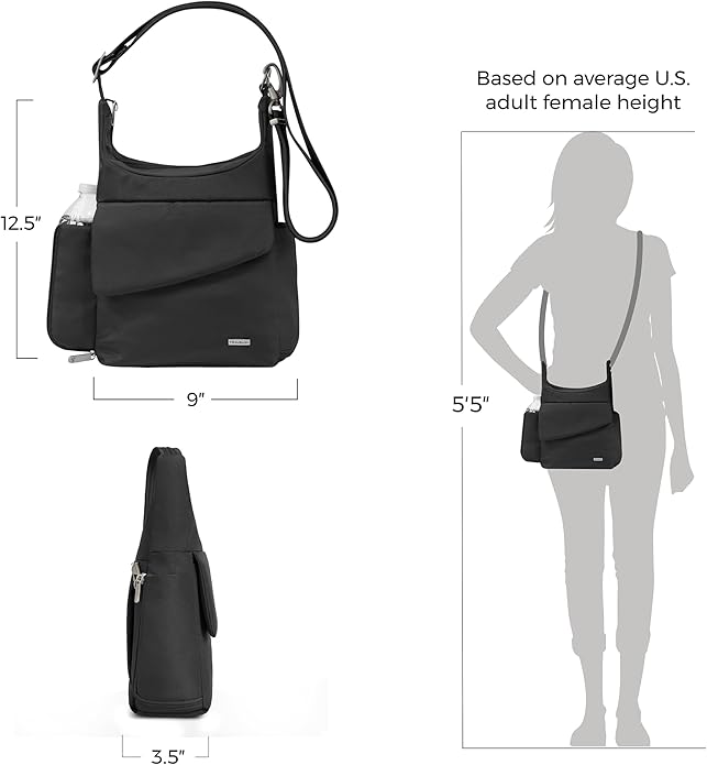 Travelon Anti-Theft Classic Messenger Bag