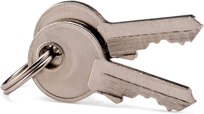 Samsonite Travel Sentry 2-pack Key Locks, Brass, 2-Pack