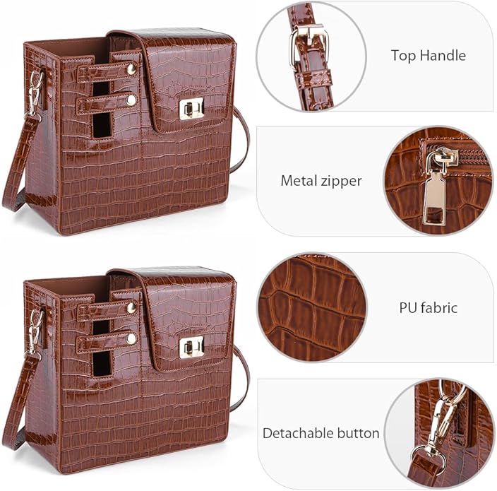 Stanley Purse Cup Holder Bag- Outdoor Portable Crossbody Bag for Stanley Cup Tumbler Purse