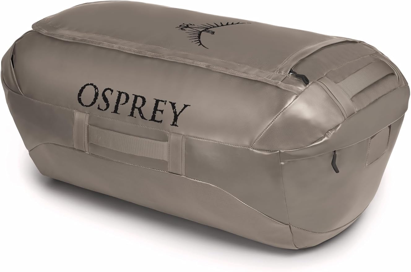 Osprey Transporter 40L Travel Duffel Bag, Black