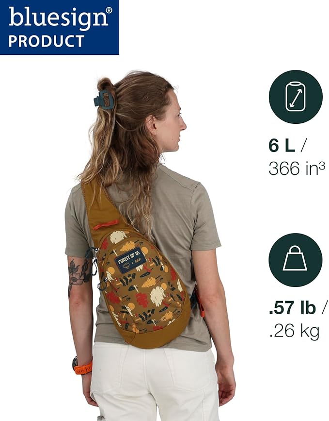Osprey Daylite Shoulder Sling Bag - Crossbody Backpack for Everyday Carry, Festivals, and Travel