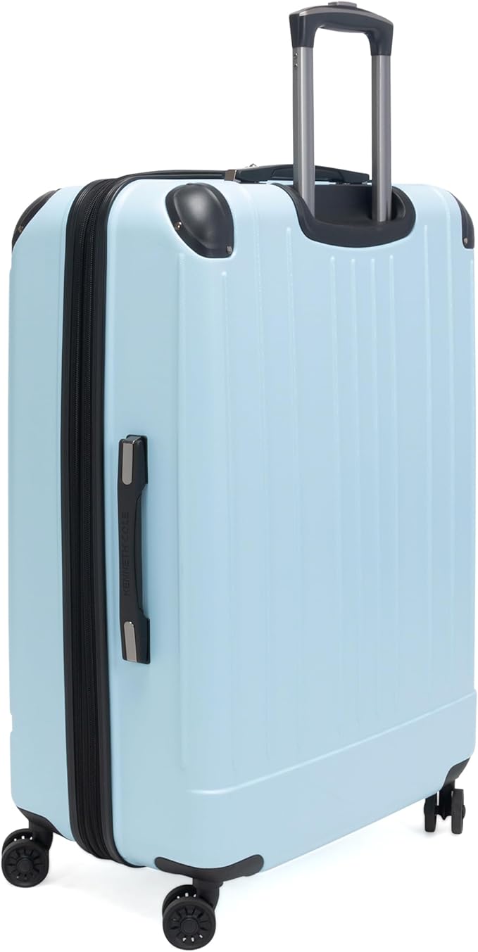 Kenneth Cole Reaction Flying Axis 28" Hardside Expandable 8-Wheel Spinner Check-Size Luggage, Dream Blue