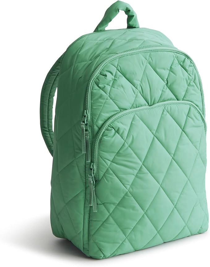 Vera Bradley Women's Featherweight Westover Hybrid Backpack, Beryl Green, One Size