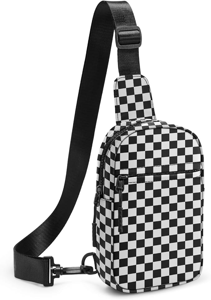 CHOLISS Small Sling Bag for Women and Men, Crossbody Bags Trendy Fanny Packs Chest Bag with Extended Strap