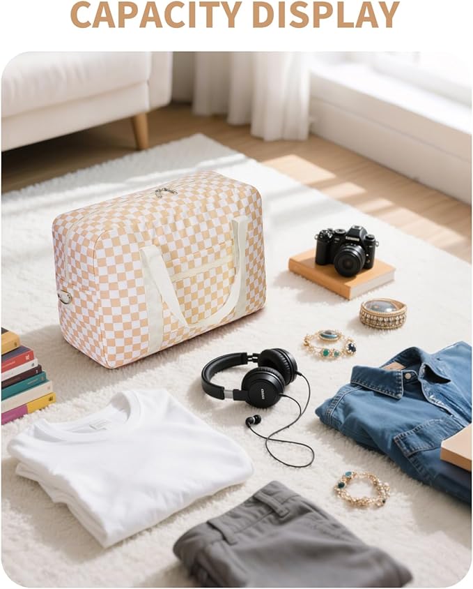 For Spirit Airlines Personal Item Bag 18x14x8 Foldable Travel Duffel Bag Tote Carry on Luggage Duffle Overnight for Women and Men