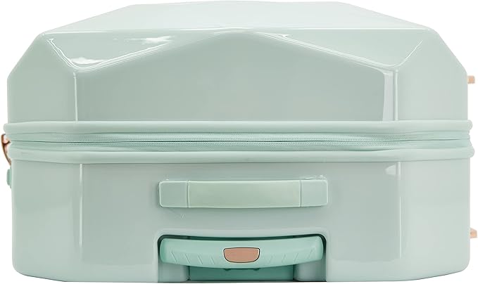 kensie Women's Gemstone Luggage Set, Mint, 20-Inch Carry-On