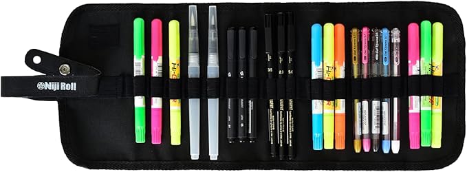 Niji Roll Multi-Purpose Pouch by Yasu Tomo